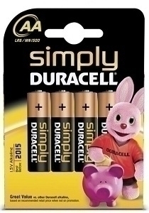 DURACELL SIMPLY AA K4