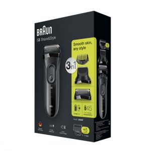 BRAUN 3000BT BTH MQ BARBEAR BLK/GRY