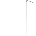 STRATOS Floor Lamp LED 5W 3000K 425LM Silvergrey