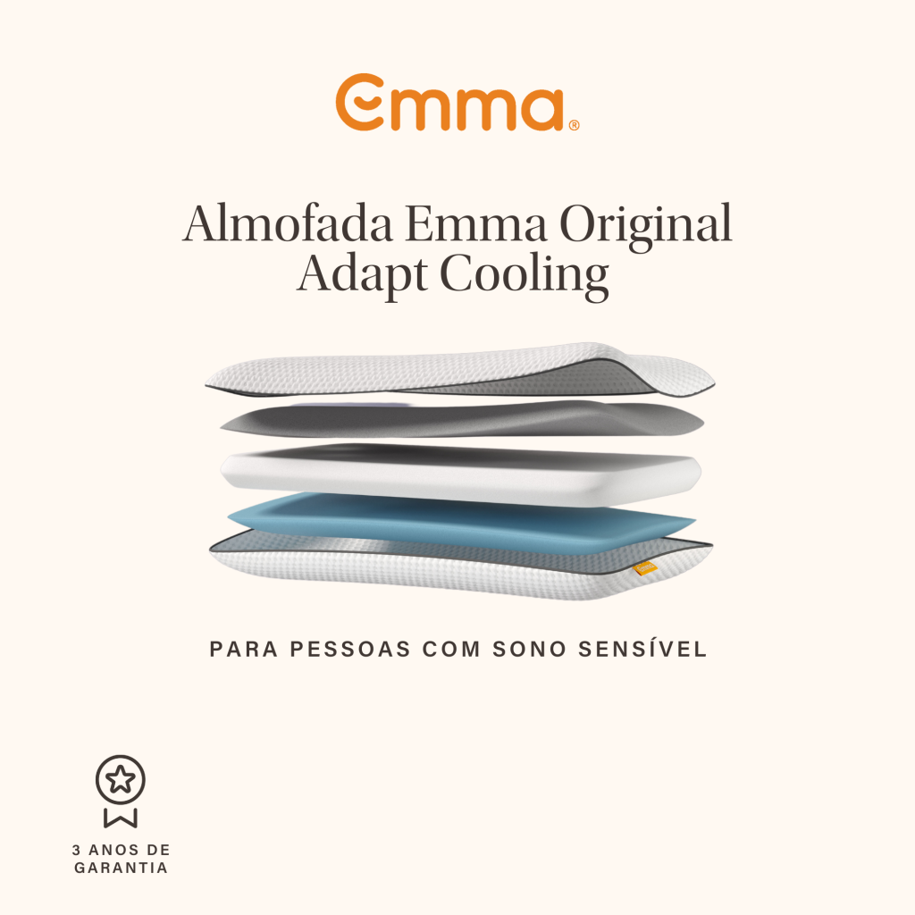 Pack 2 Almofadas Emma Original Adapt Cooling