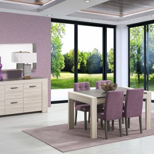 SALA JANTAR ESTORIL OAK|GRIS
