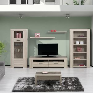 SALA ESTAR ESTORIL OAK|GRIS