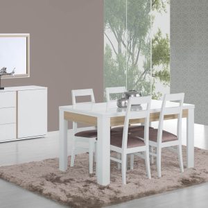 SALA JANTAR CHIADO BRANCO|CARVALHO