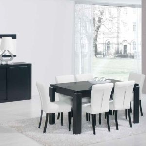BAVIERA Sala de Jantar Preto