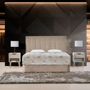 Cama estofada Kristal