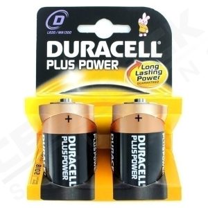 DURACELL ALCALINA PLUS D K2