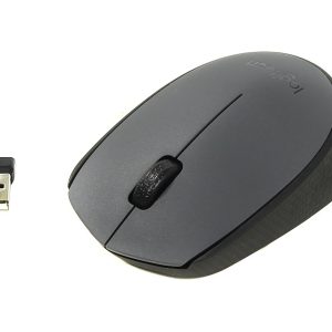 LOGITECH MOUSE M170 WIRELESS GREY