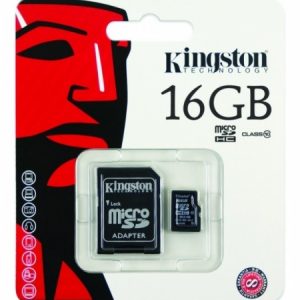 KINSDCS/16GB MICRO SDHC CL10 CANVAS